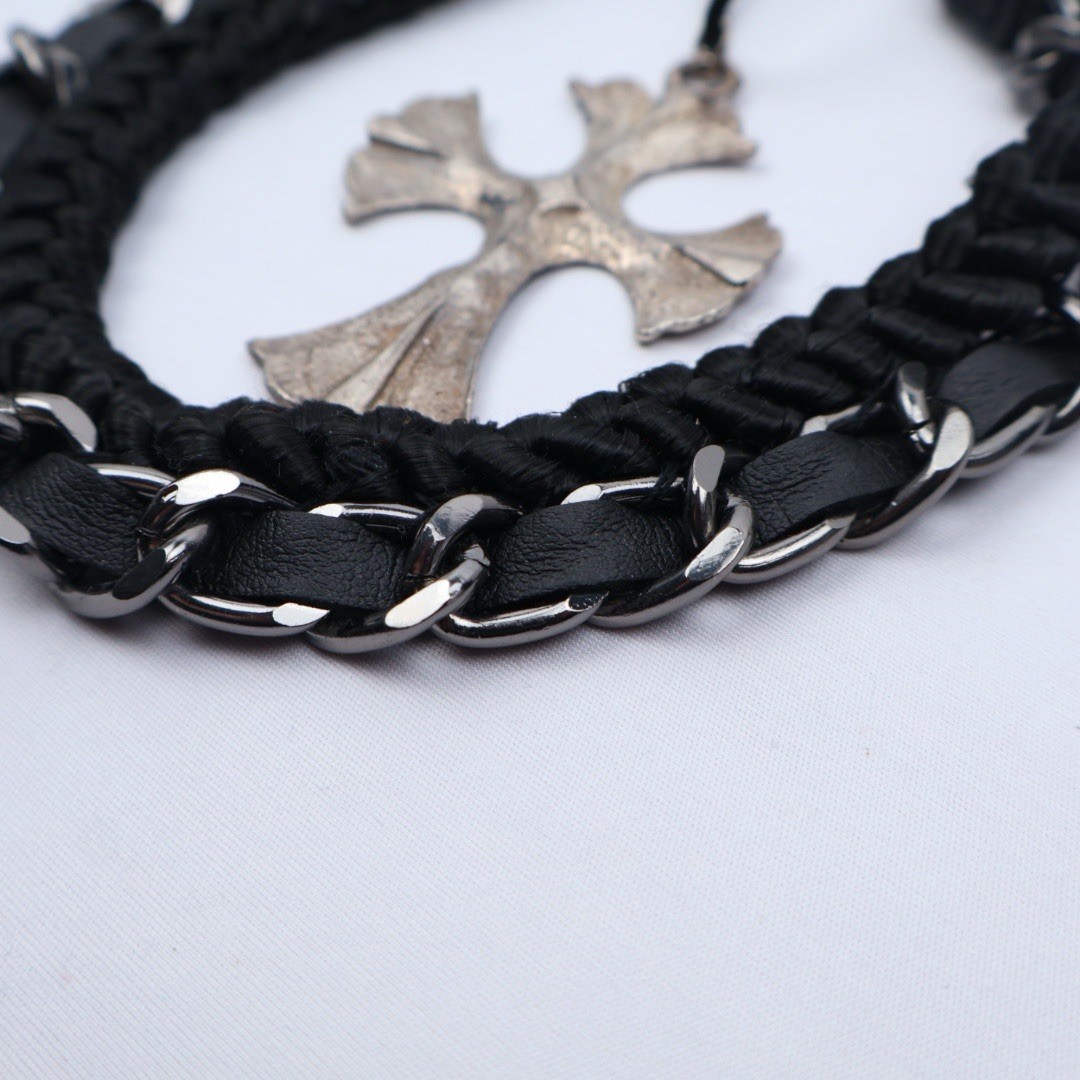 Wearable Fashion Jewelry Goth Grunge Biker Heavy Chunky Metal Black Silver Gold