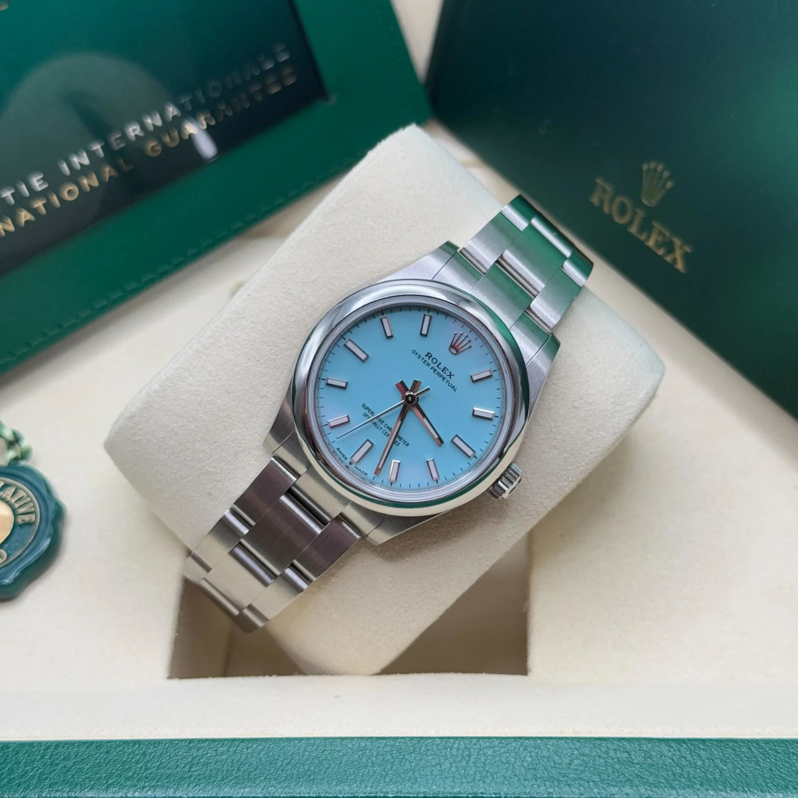 New 2026 Rolex Oyster Perpetual 31mm – Turquoise Dial – Reference 277200