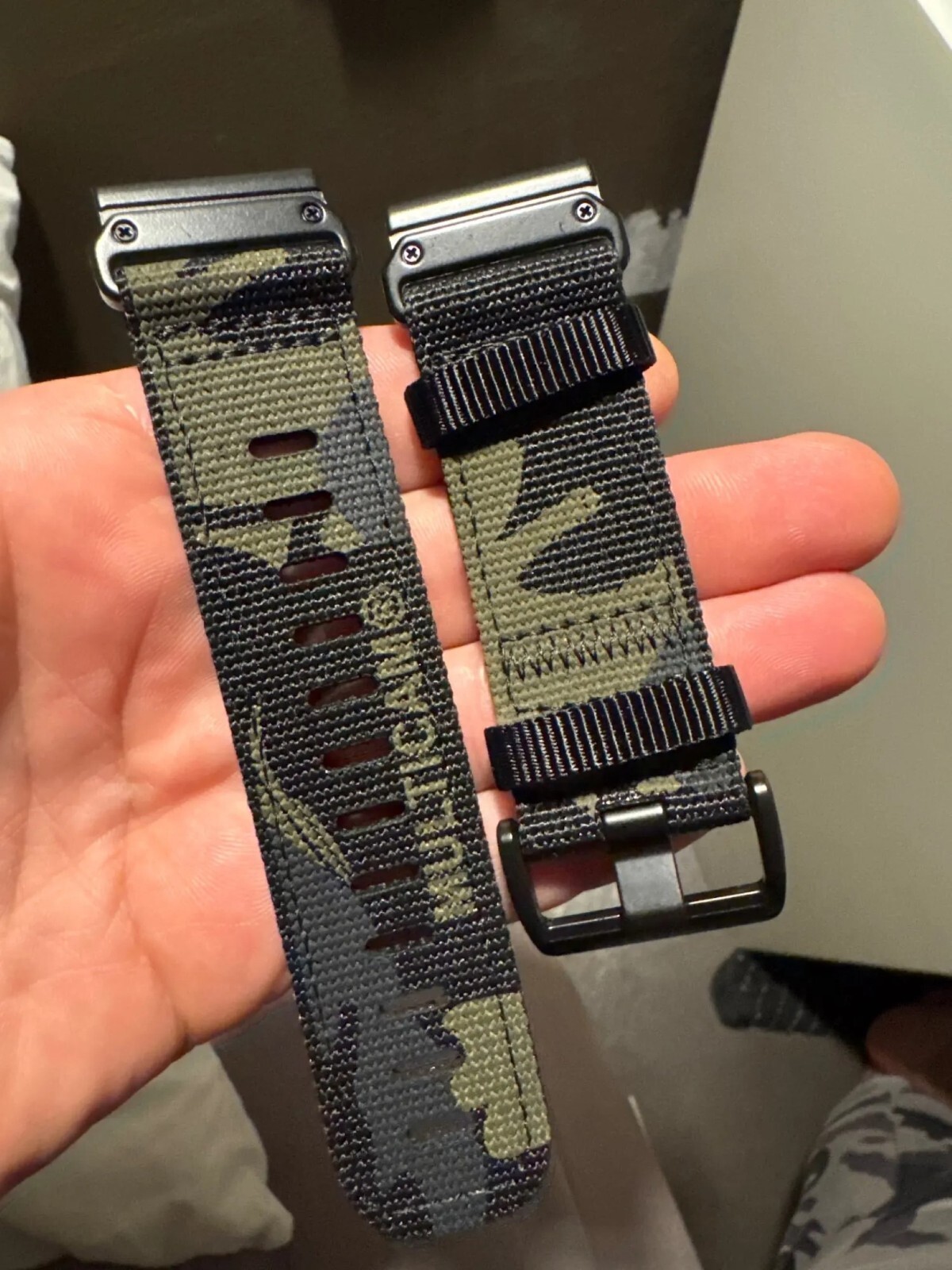Nylon Watch Band Strap For Garmin Fenix 7X7 Pro Solar/6X 6 Sapphire 5 5X Plus