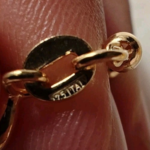 Rosary – Gold Tone Ball/Bead Chain Clasp
