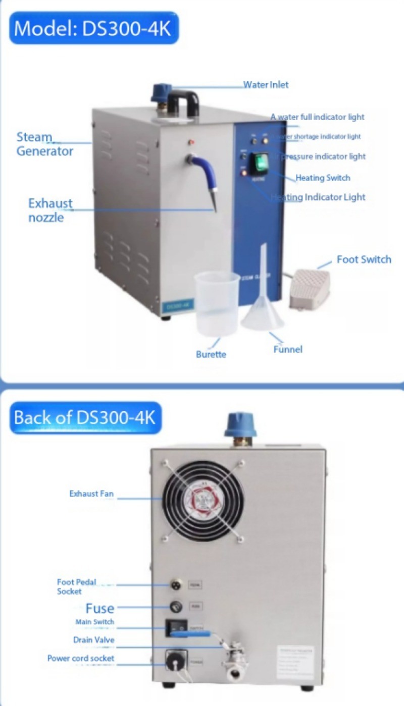 Steam Cleaner; Steam Sprayer; Small Steam Generator for Jewellery Plating