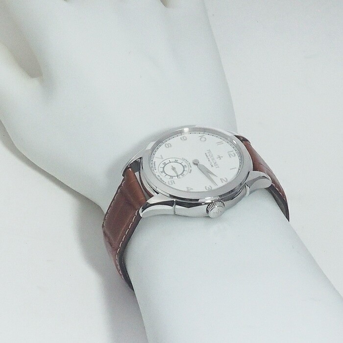 Pequignet Manufacture Rue Royal 1 Manual 9080413/1 Silver Dial 42mm 100M Men’s