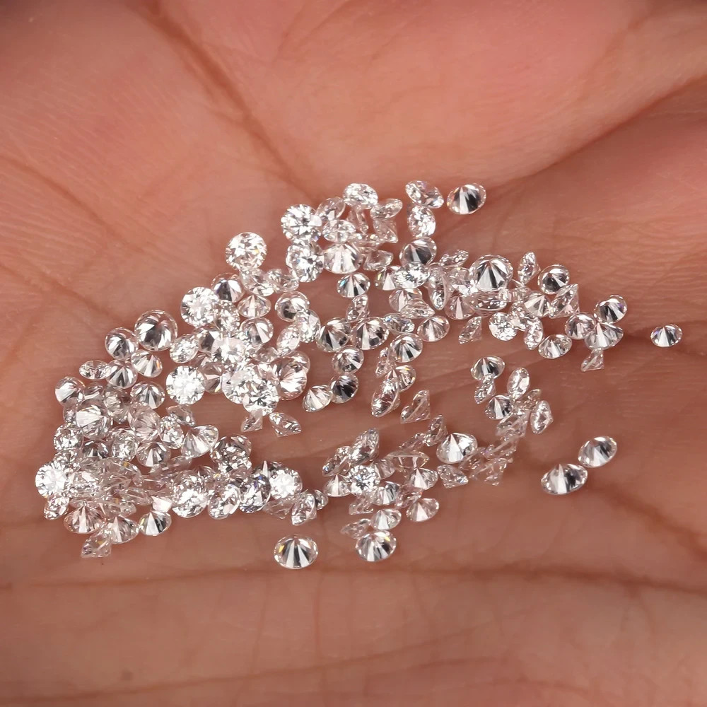 Loose 2.70 MM GRA 13 Pcs Moissanite Diamond D Color IF Clarity Certified