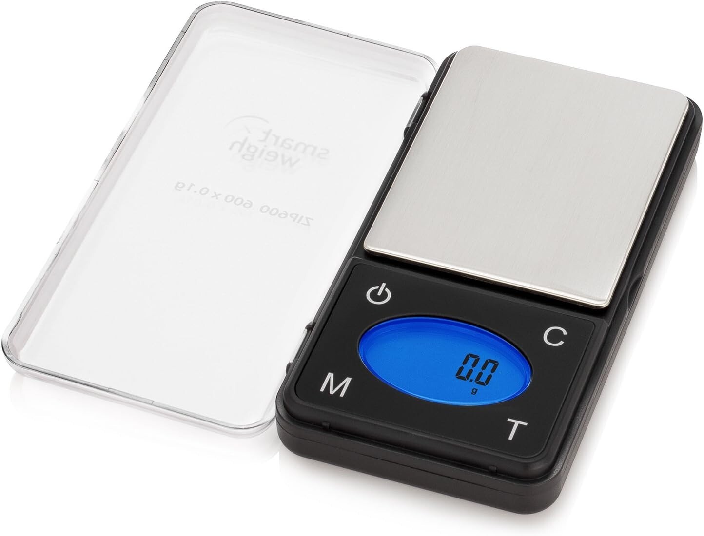 Smart Weigh ZIP600 Ultra Slim Digital Pocket Scale 600g by 0.1g with Counting Fe