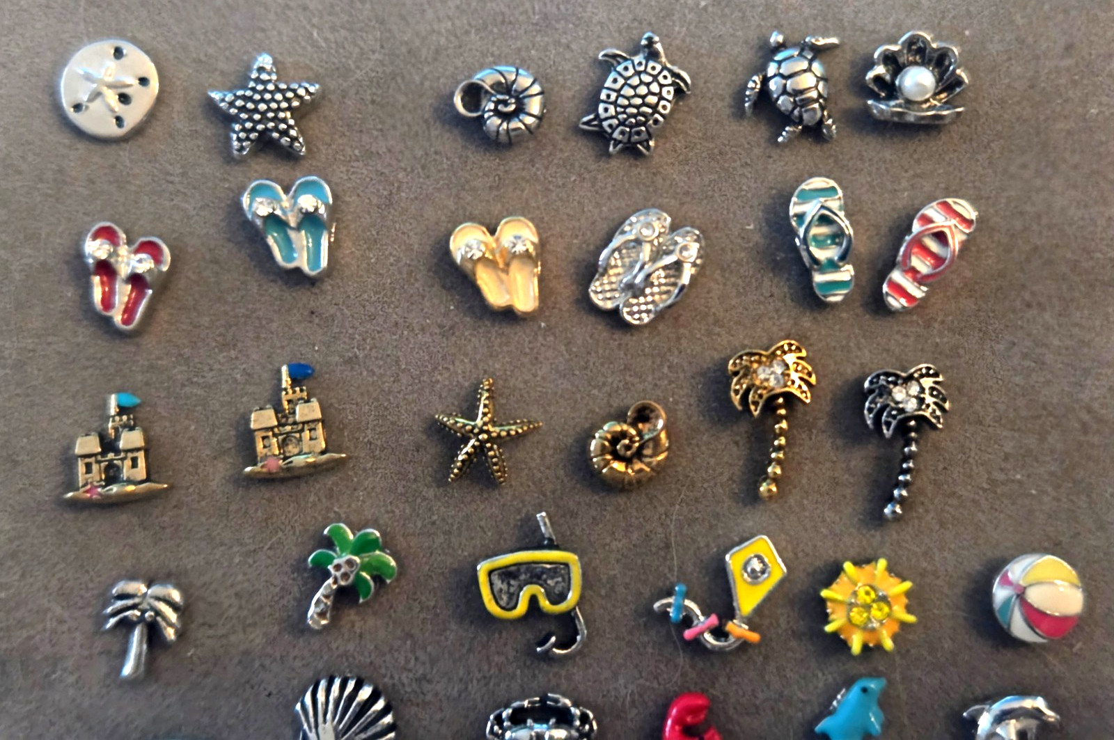 Origami Owl Beach Ocean Travel Sea Vacation Charms NEW Authentic *YOUR CHOICE*