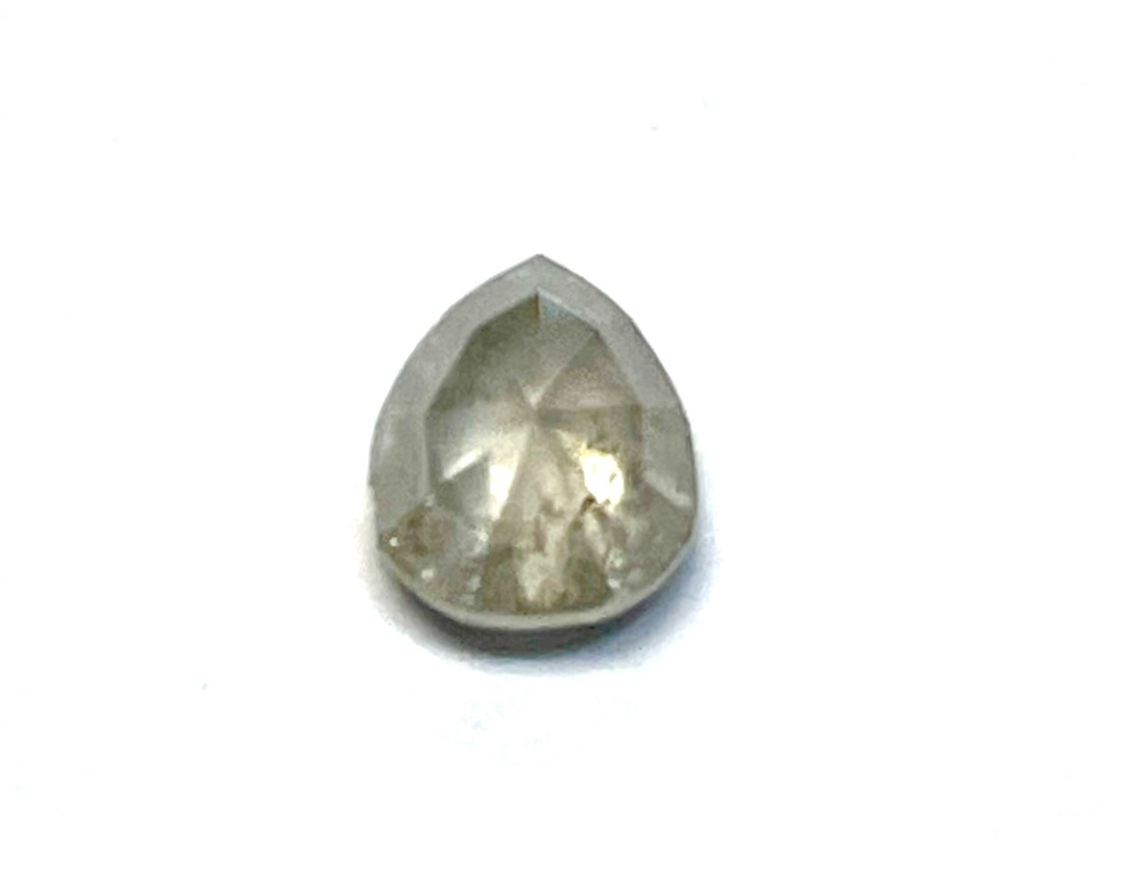 1.91 CARATS Pear Shape Double CUT SALT & PEPPER POLISHED DIAMOND