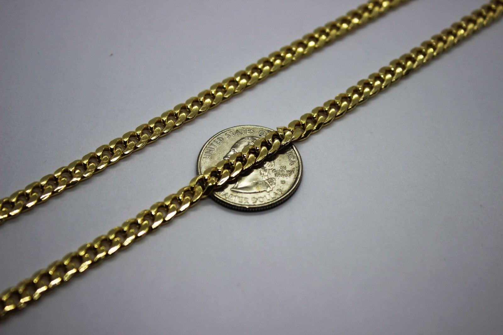 10K Yellow Gold 3mm – 7mm Miami Cuban Necklace Chain Bracelet 7″ – 30″ Hollow