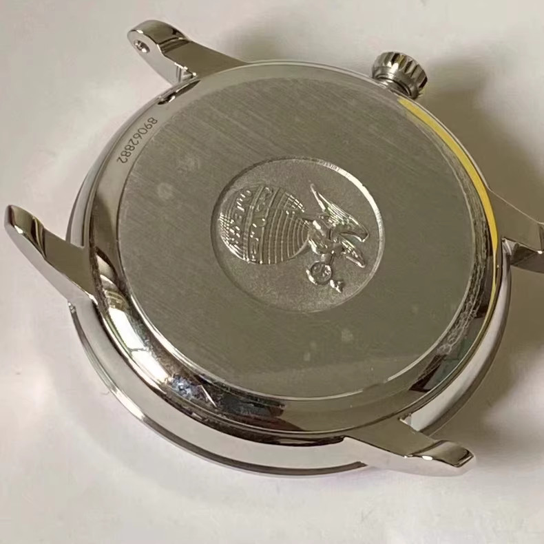 For DIY 39.5mm Watch Steel Case kit For 2824 9015 2892 movement