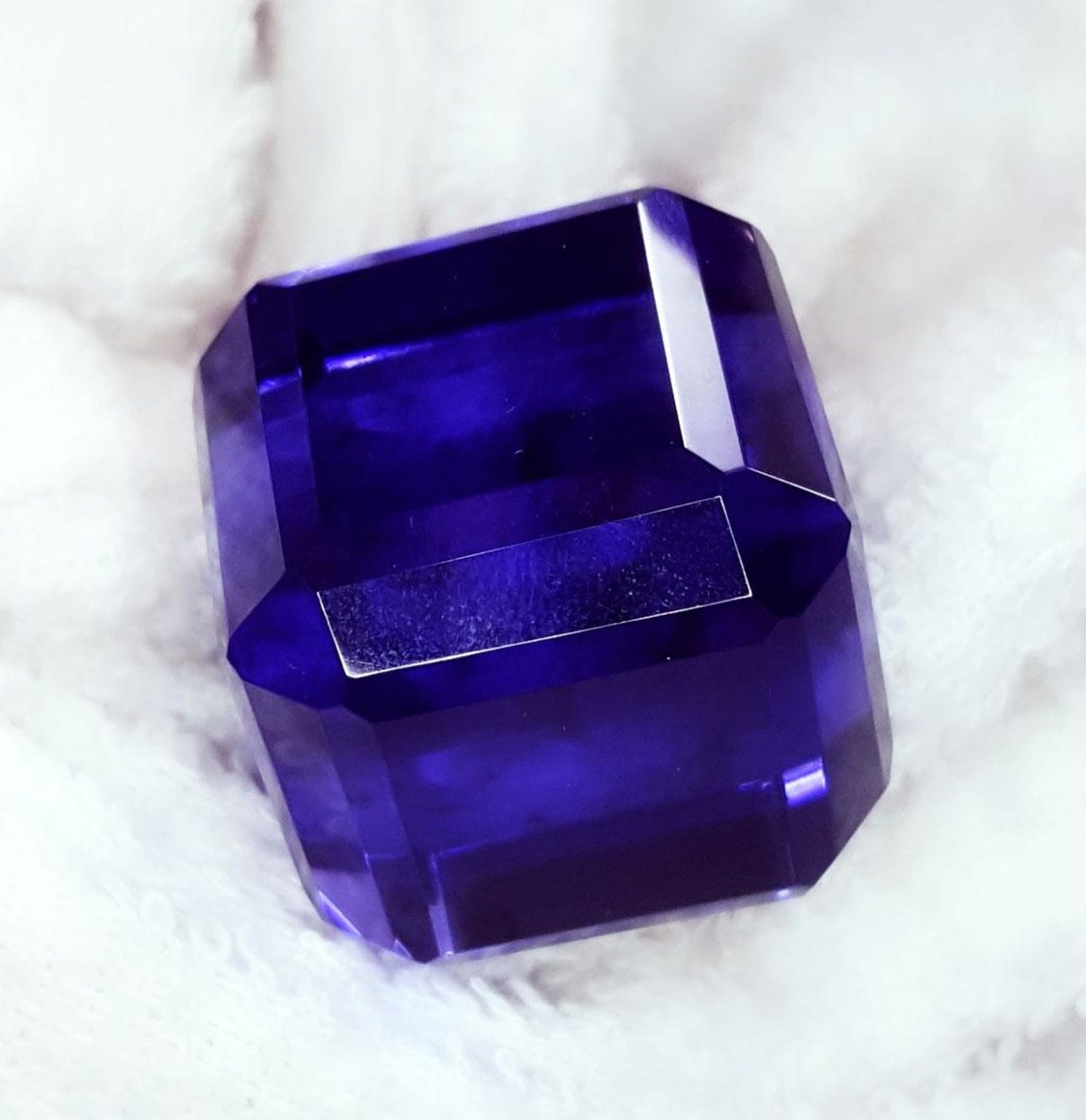 Purple Amethyst 80.85 Ct Cube Cut Loose Gemstone Christmas Sale Offer