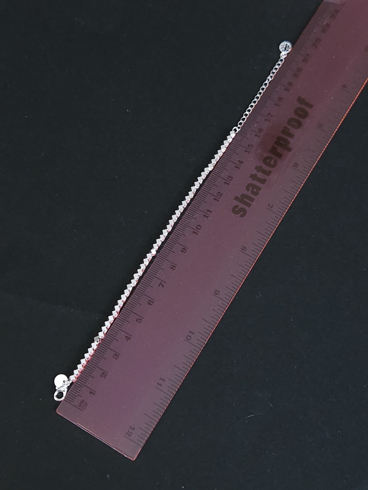 Sterling Silver 3mm Nugget Bead Bracelet Adjustable 16-20cm Gift for Her