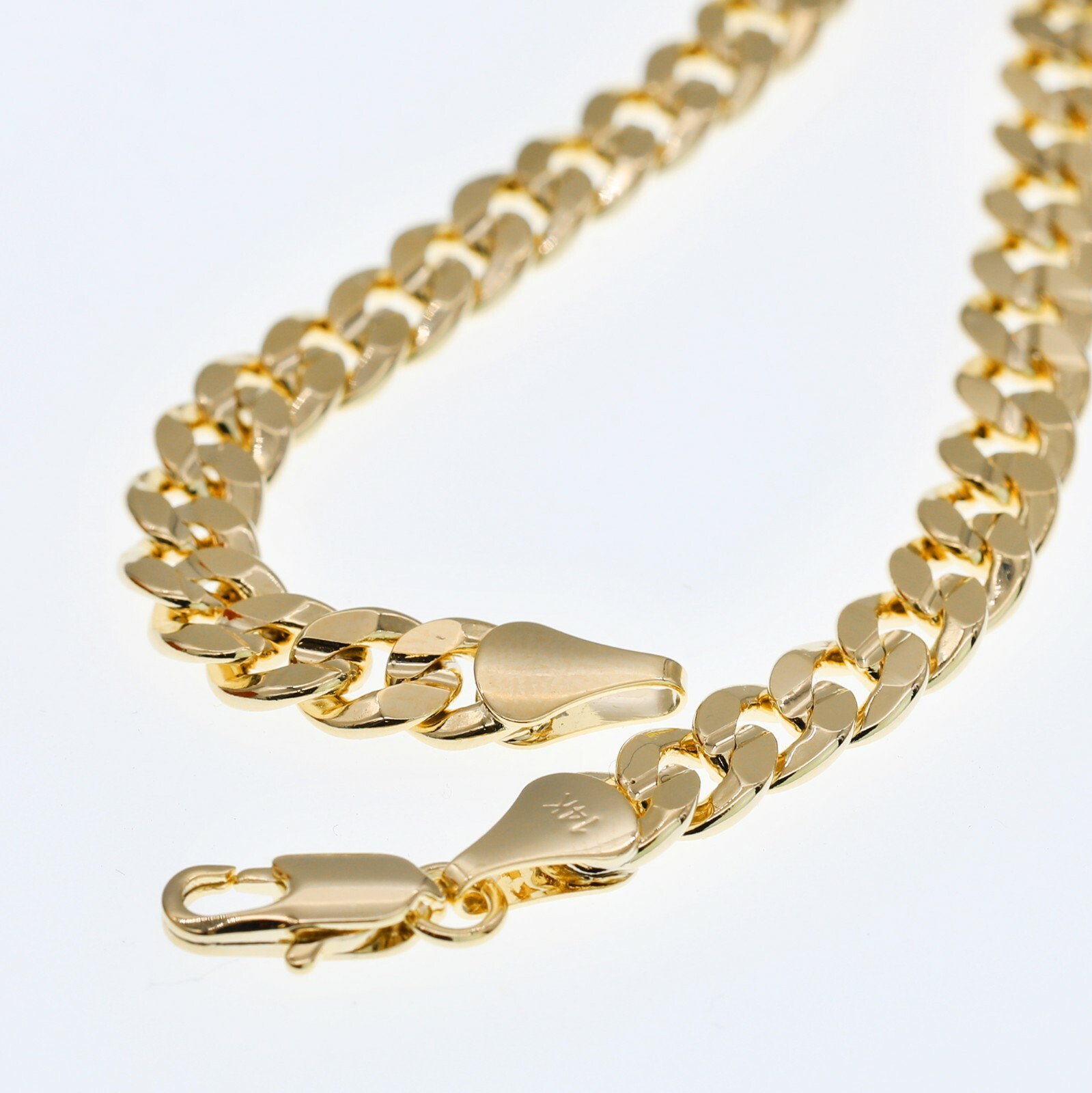 Indian Head Cubic Zirconia 14k Gold Plated Pendant 24″ Cuban Link Chain Hip Hop