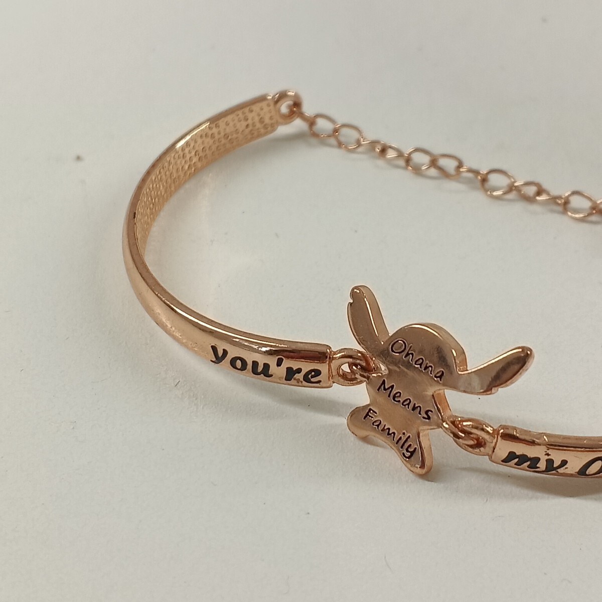 Women’s Cuff Bracelet Rose Gold One Size Brass Plated Jewelry