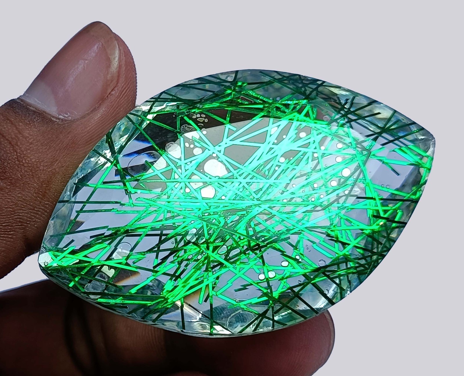 218.00 Ct Natural Marquise Shape Green Quartz IGL Certified Loose Gemstone 5AOA