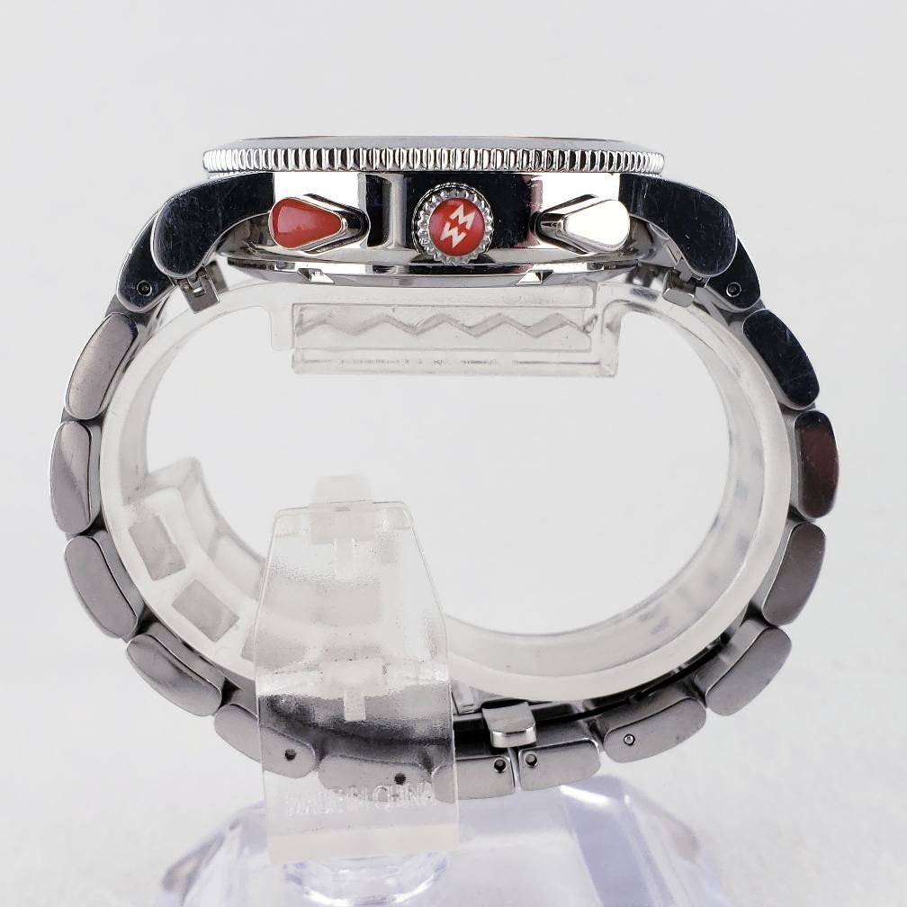 Michele Sport Sail Lady’s Watch Chrono Date Diamond 38mm MW01C01D9002