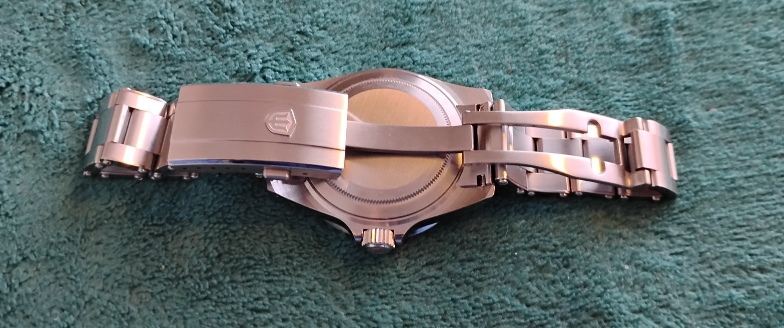 Retro 41mm Watchdives “Milsub” Automatic Diver; PT5000 4Hz, “Rivet” Bracelet!