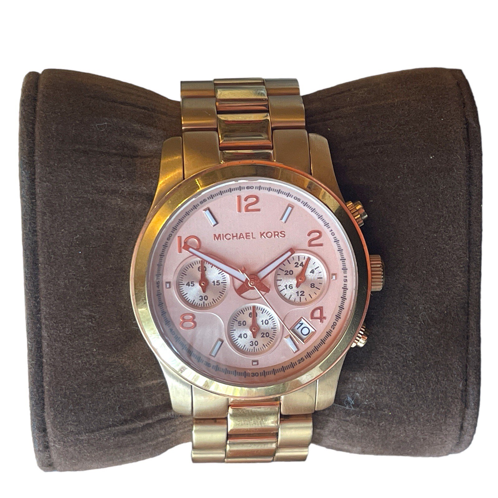 Michael Kors Runway Rose Gold Stainless Steel Women’s Watch MK-5128