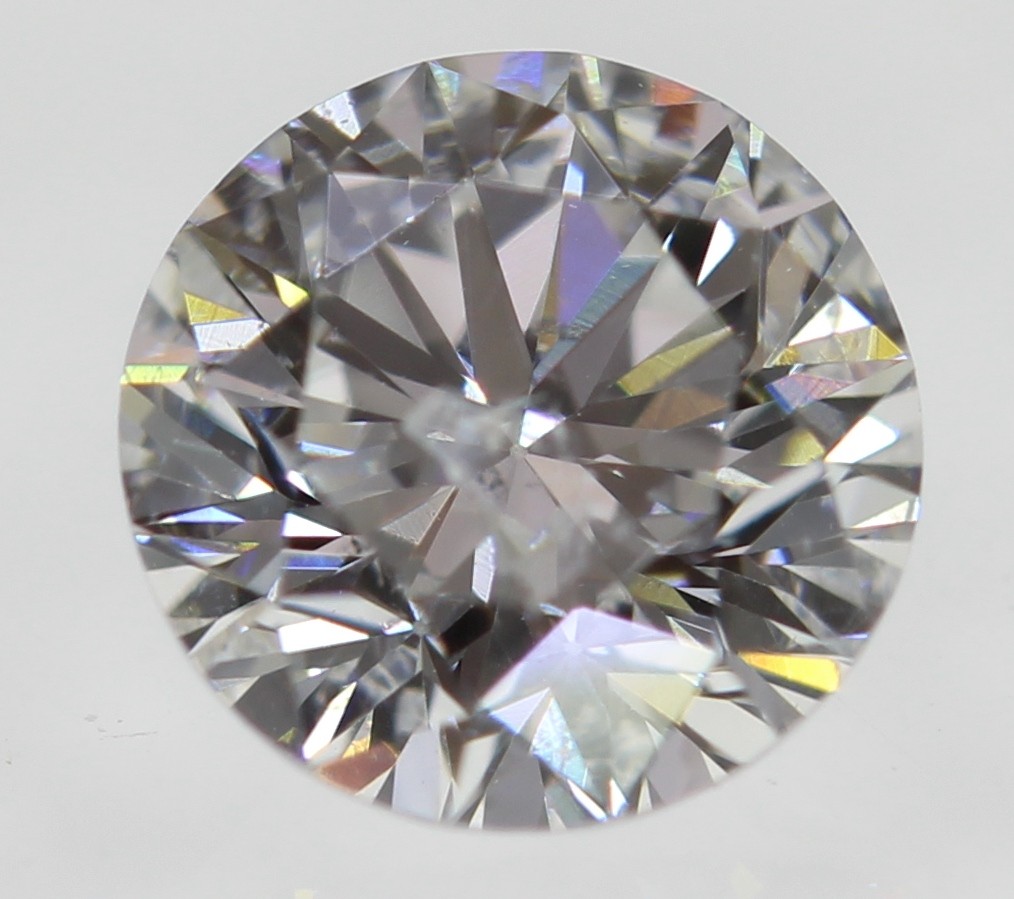 0.26 Carat H SI1 Round Brilliant Natural Enhanced MINED Loose Diamond 3.94mm