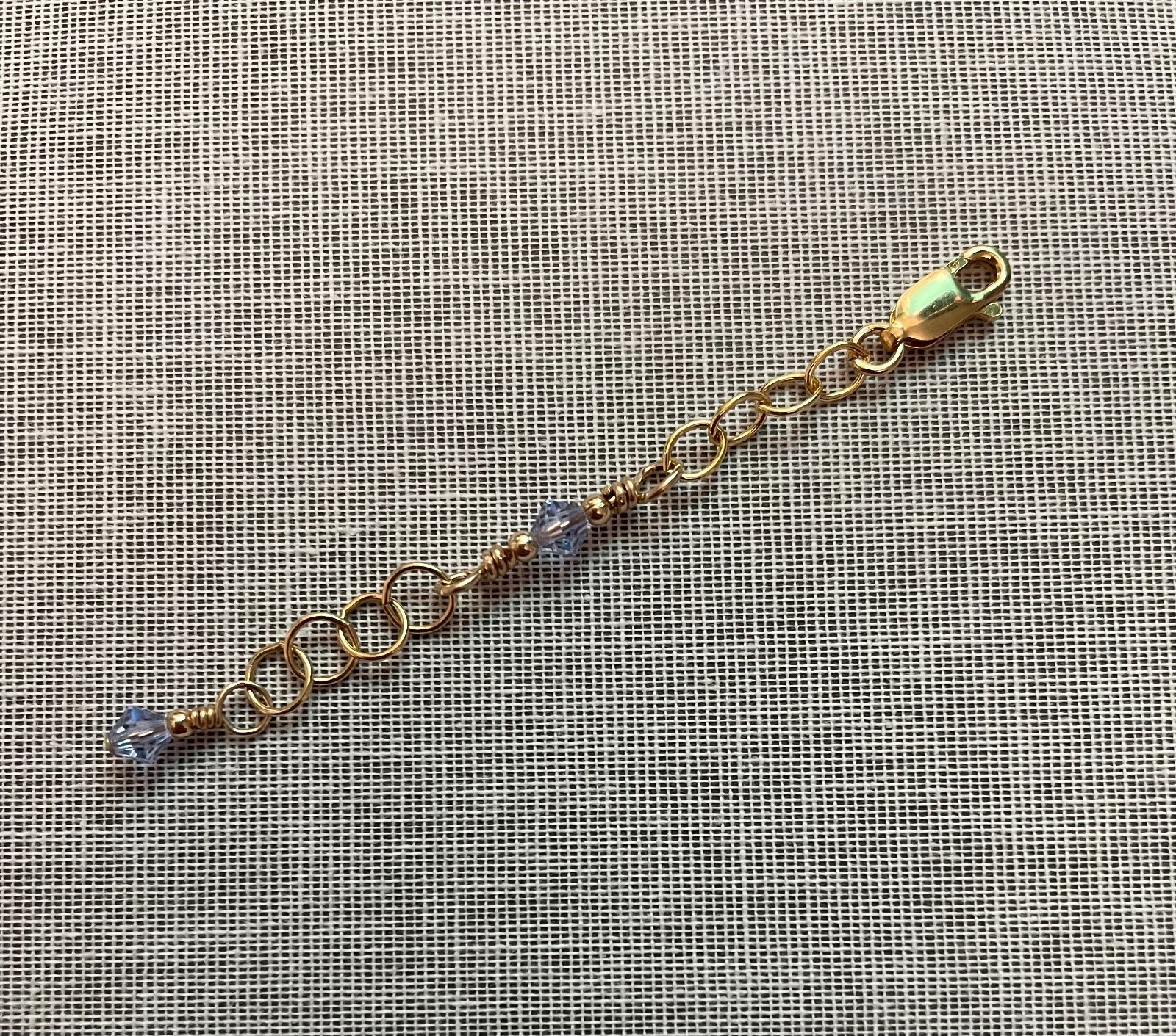 14 Karat Gold Filled 2.25 Inch Medium Duty Extender lobster claw Clasp
