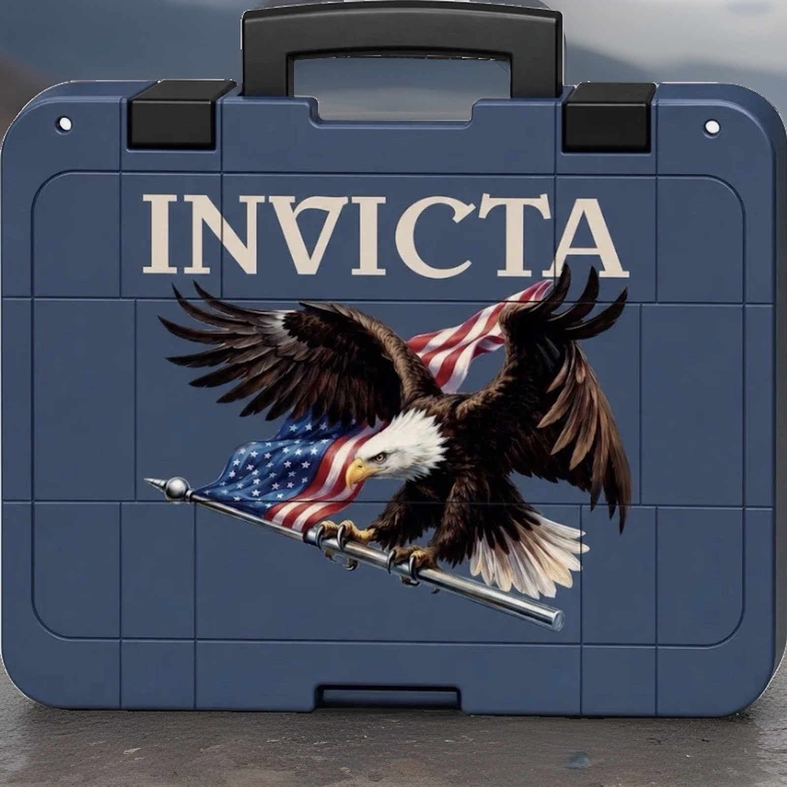 Invicta 8-Slot Dive Impact Watch Case, Grey (DC8-AMREGL)