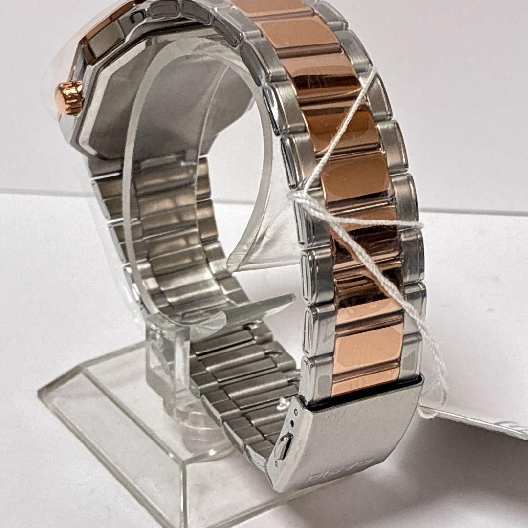 Rare CASIO Watch MTP B195RG Rose Gold Navy