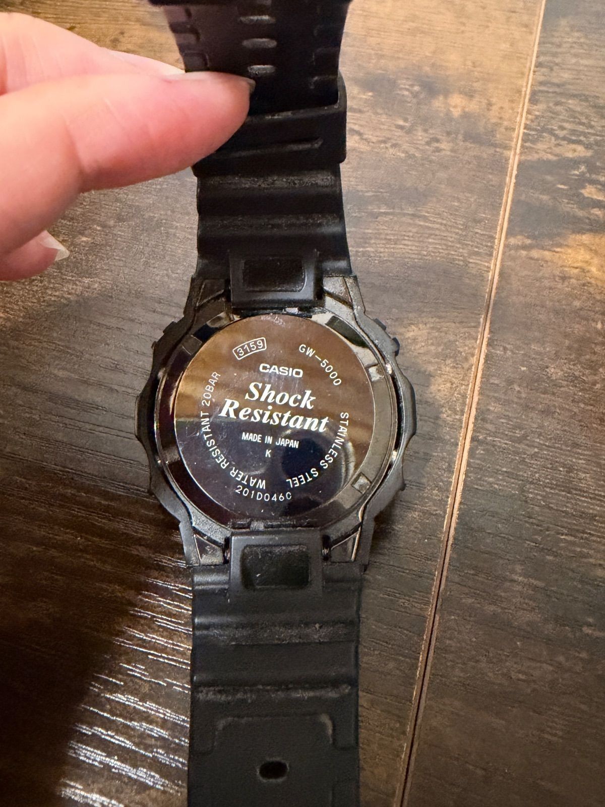 CASIO G-SHOCK GW-5000-1JF Tough Solar Radio-Controlled Watch Made in Japan