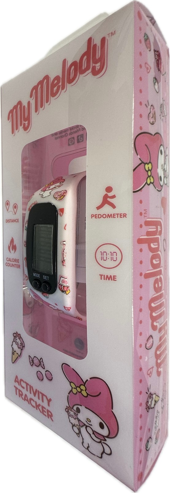 Watch – Hello Kitty – My Melody Wristwatch Digital Activity Tracker WHITE NEW