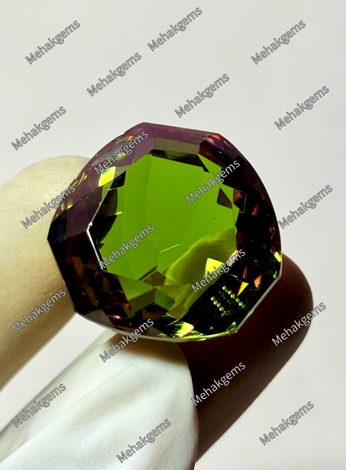 76.Ct Color Changing Zultanite Cushion Cut Loose Gemstone Rare Diaspore Statemen