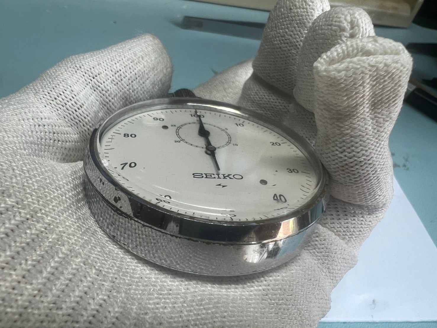 77. Seiko stopwatch running 88-5150 T Tokyo Japan