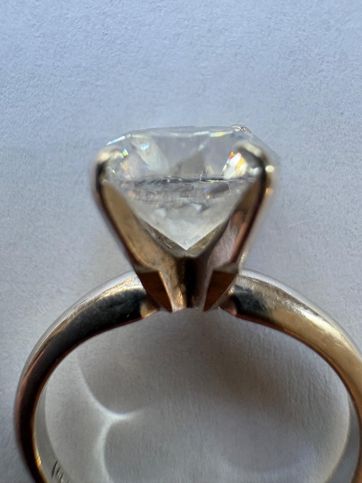 2.00 CT Natural Round Brilliant Diamond Engagement Ring 14K White Gold I/SI1