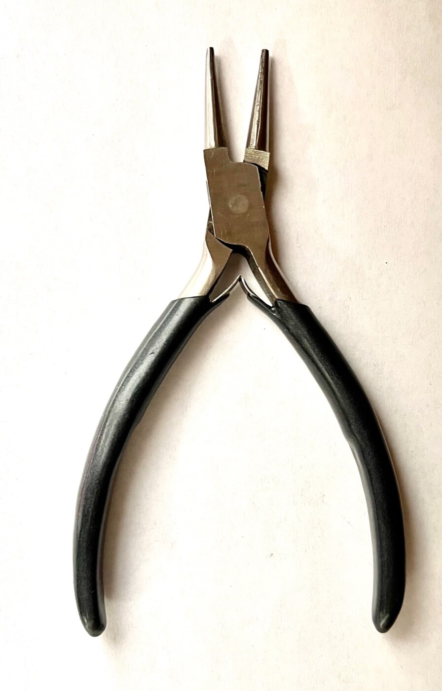 ROUND NOSE PLIERS WITH V-SPRING 5″ BOX JOINT JEWELRY MAKING WIRE WRAPPING