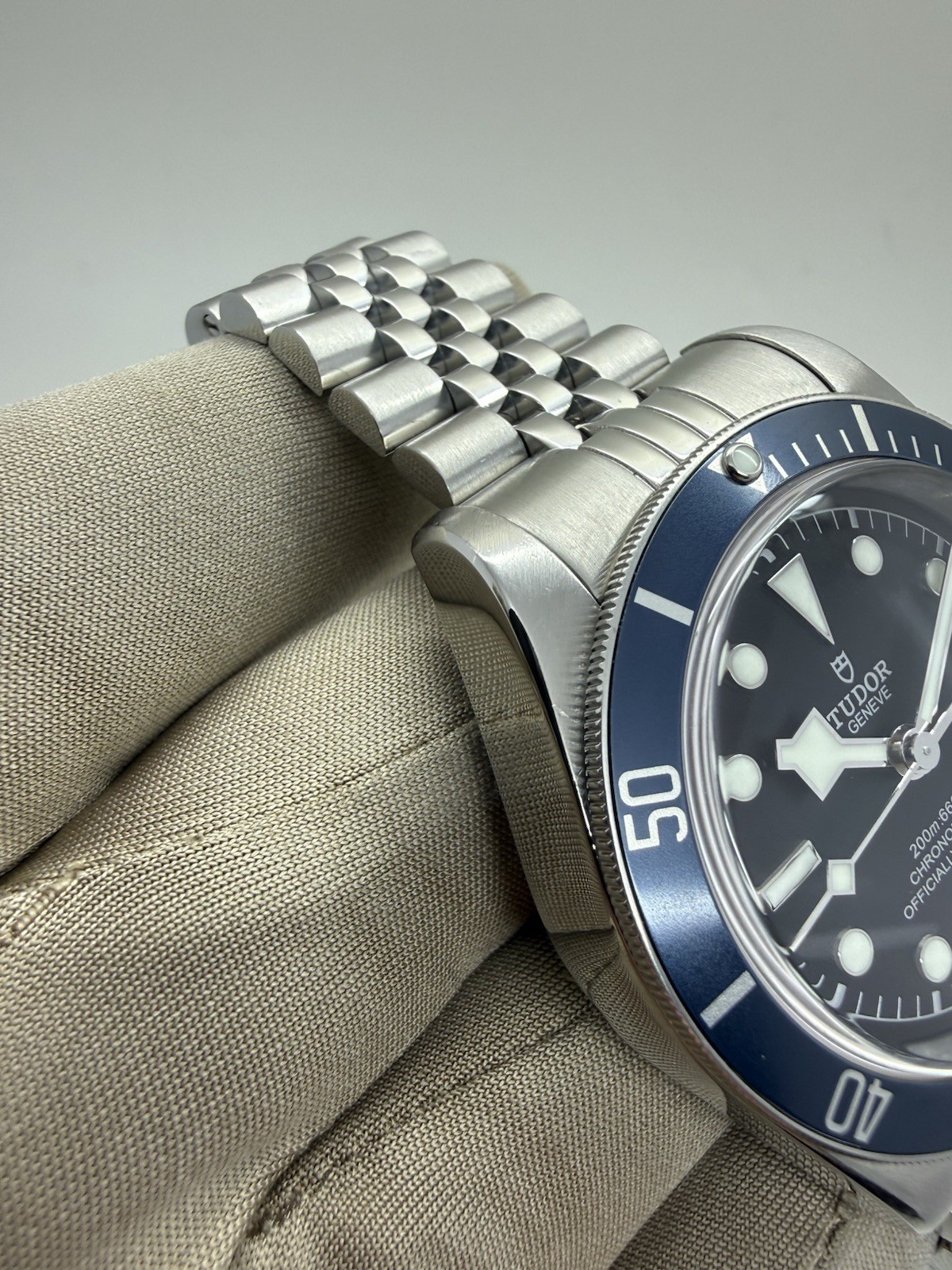 Tudor Black Bay 41mm Blue Bezel Steel Automatic Watch 79230B w/ Box + Tag