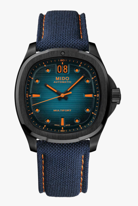 Mido Multifort TV Big Date Blue gradient Men’s Watch M0495263704100