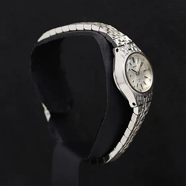 Working condition, excellent condition Seiko 11-0730 manual winding silver dial