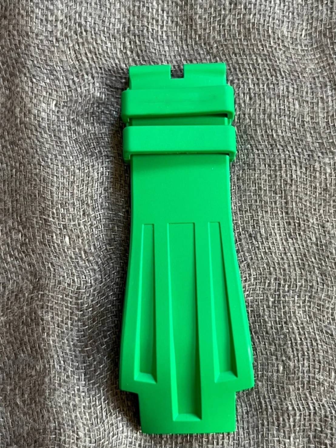 FKM Rubber Watch Strap Size M Replacement For Richard Mille RM028 28M