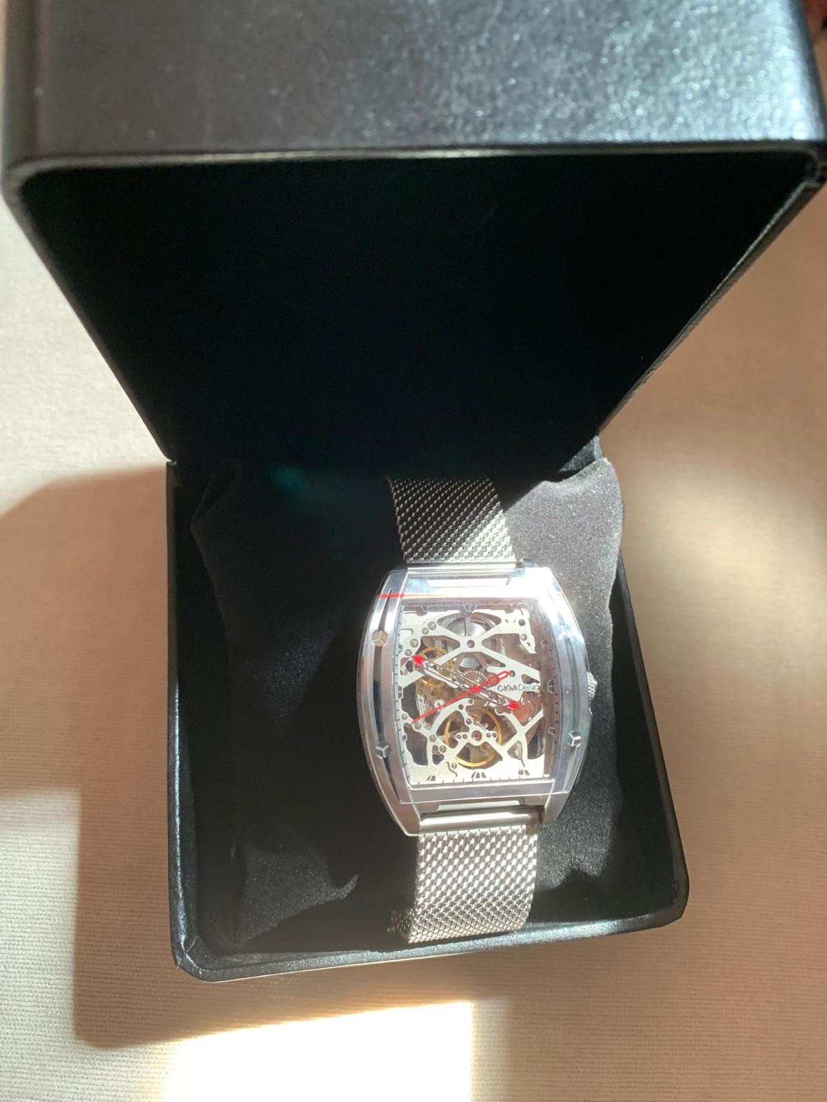 CIGA DESIGN Series Z Edge STEEL STRAP Mechanical Watch BRAND NEW