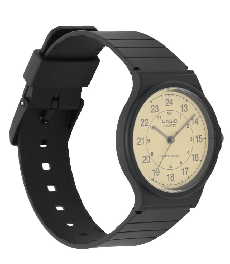 Casio MQ24-9B Men’s Black Resin Watch Analog Water Resistant