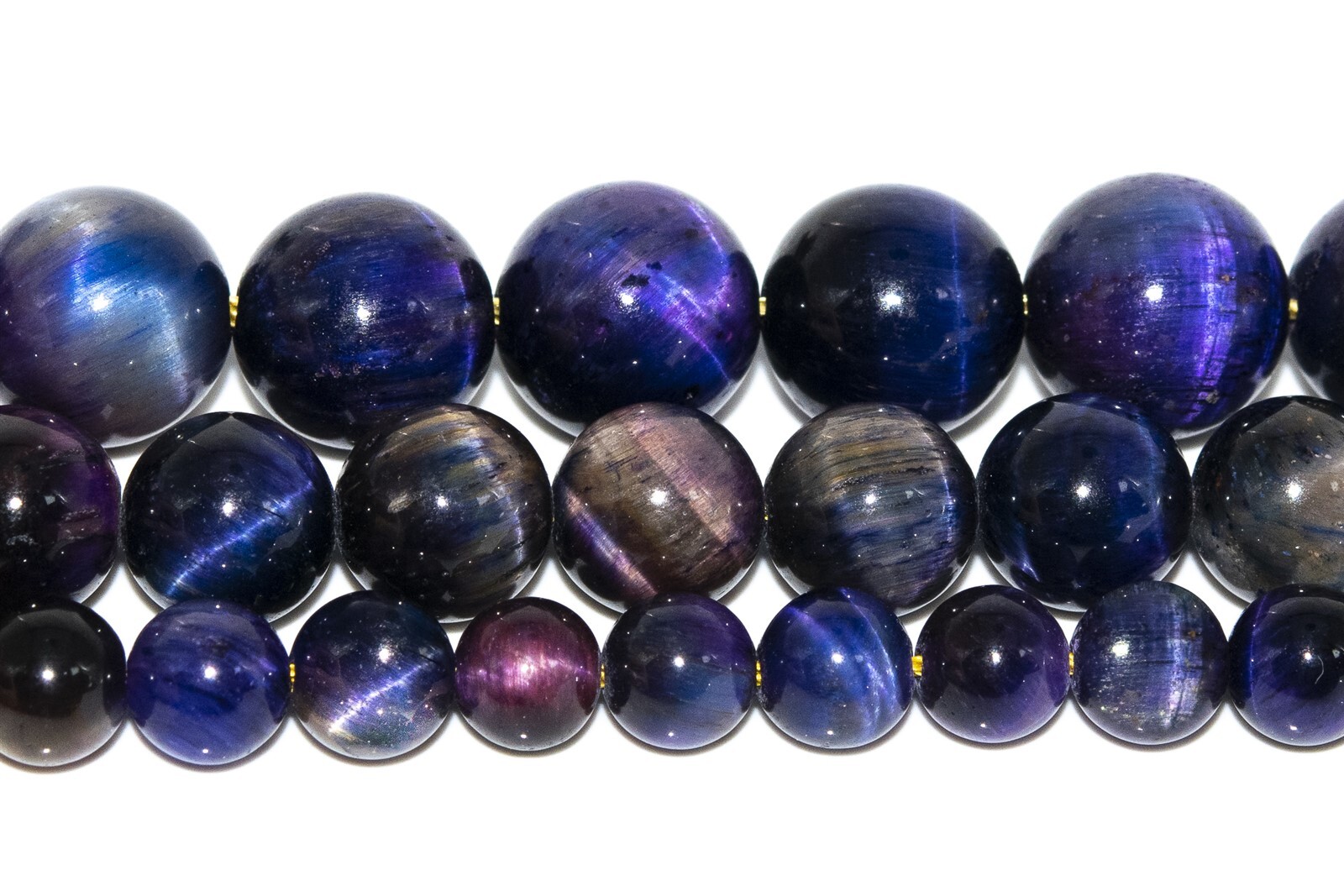 Cat Eye Galaxy Sky Night Tiger Eye Beads Grade AAA Round Loose Beads 6/8/10MM