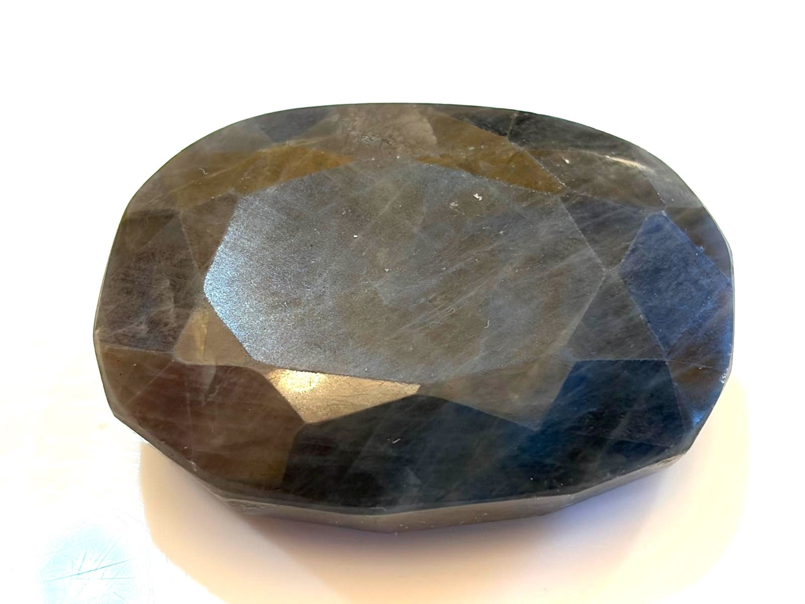 243 Carat Natural Untreated Sapphire – Massive 42mm Collector Gemstone