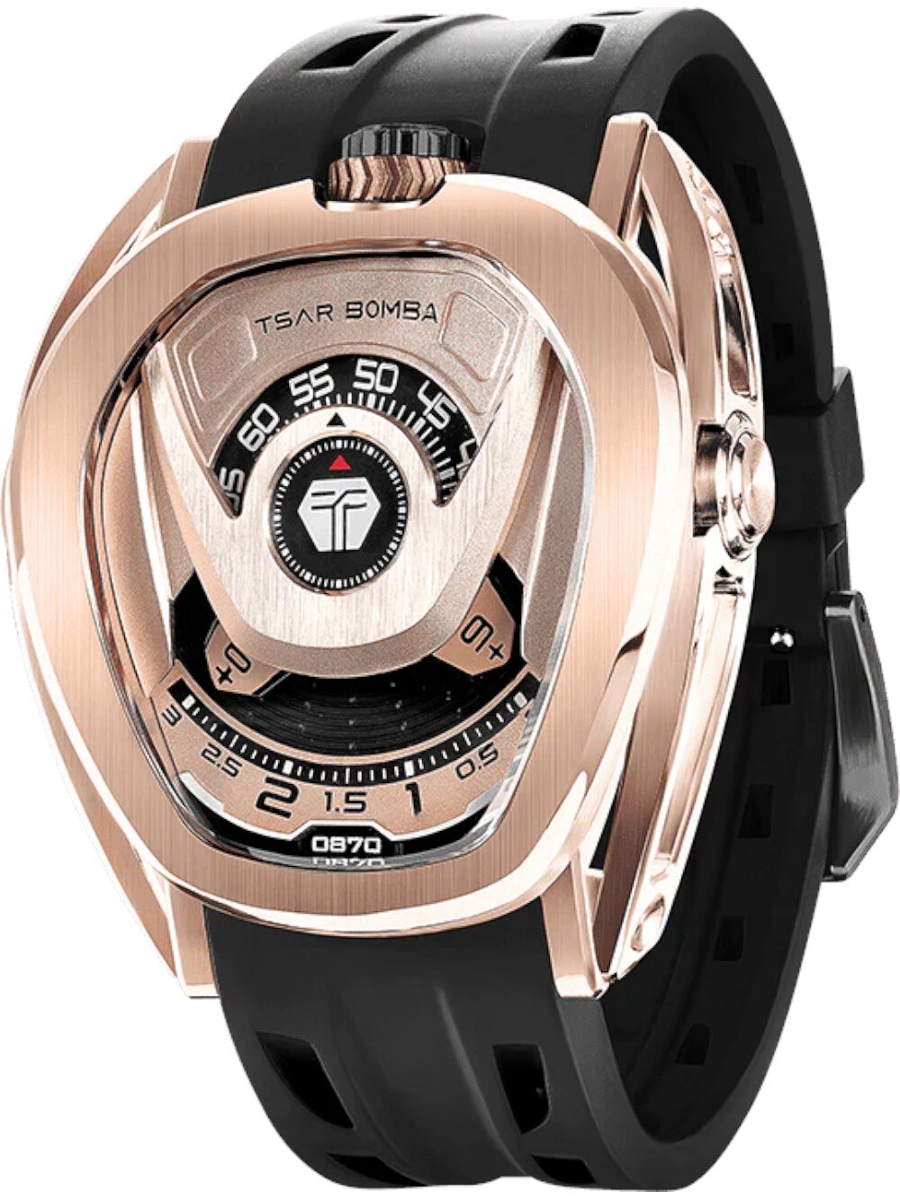 Tsar Bomba TB8213A-07(1+2)SET Mens Watch Reactor Interchangeable Automatic Wa…