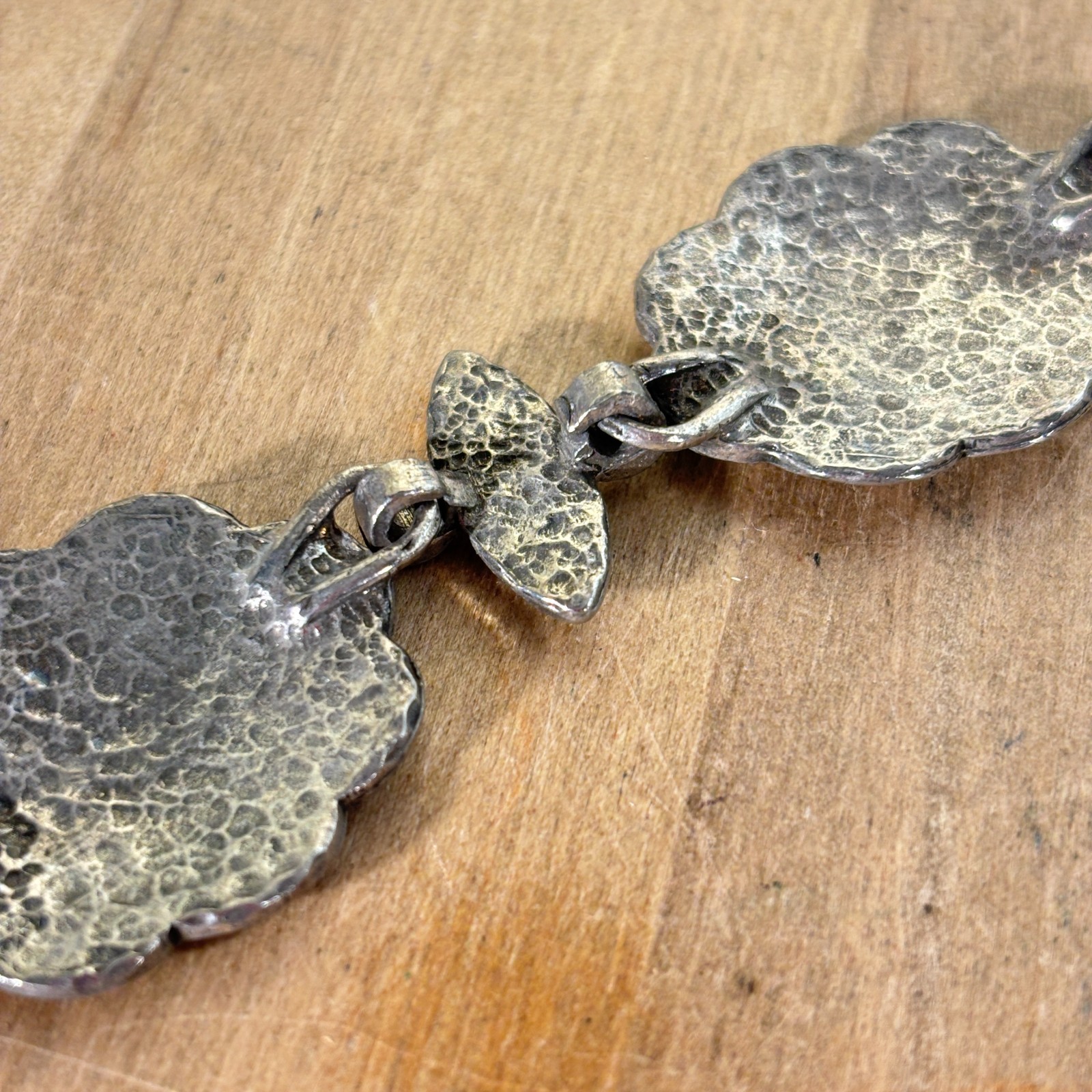 Vtg Estée Lauder Replacement Links, Southwest Concho Youth Dew Necklace