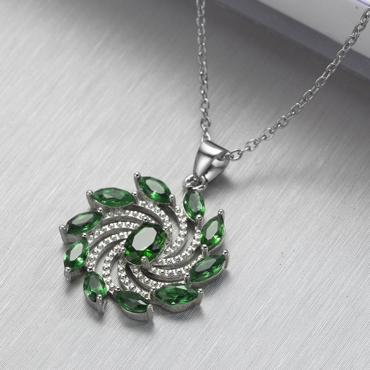 Hot Wheels Stainless Steel Necklace Jewelry Zircon Pendant Sweater Chain #10338