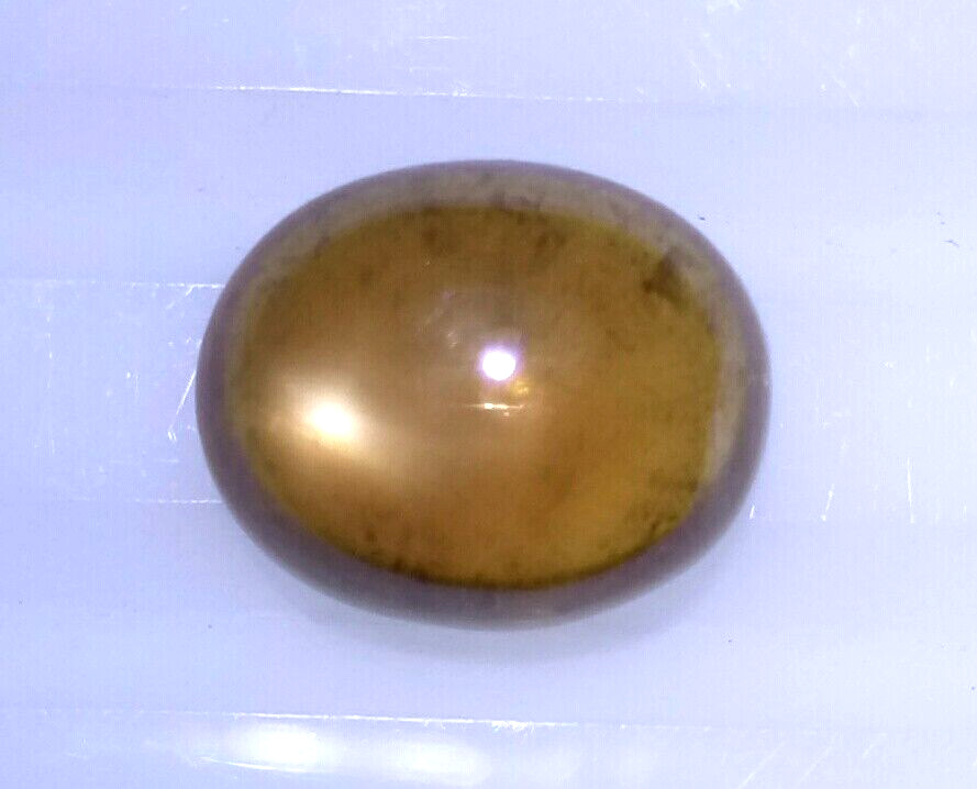 NO HEAT NO TREATMENT NATURAL YELLOW SAPPHIRE 3.70 Cts BEAUTIFUL HONEY COLOR OVAL