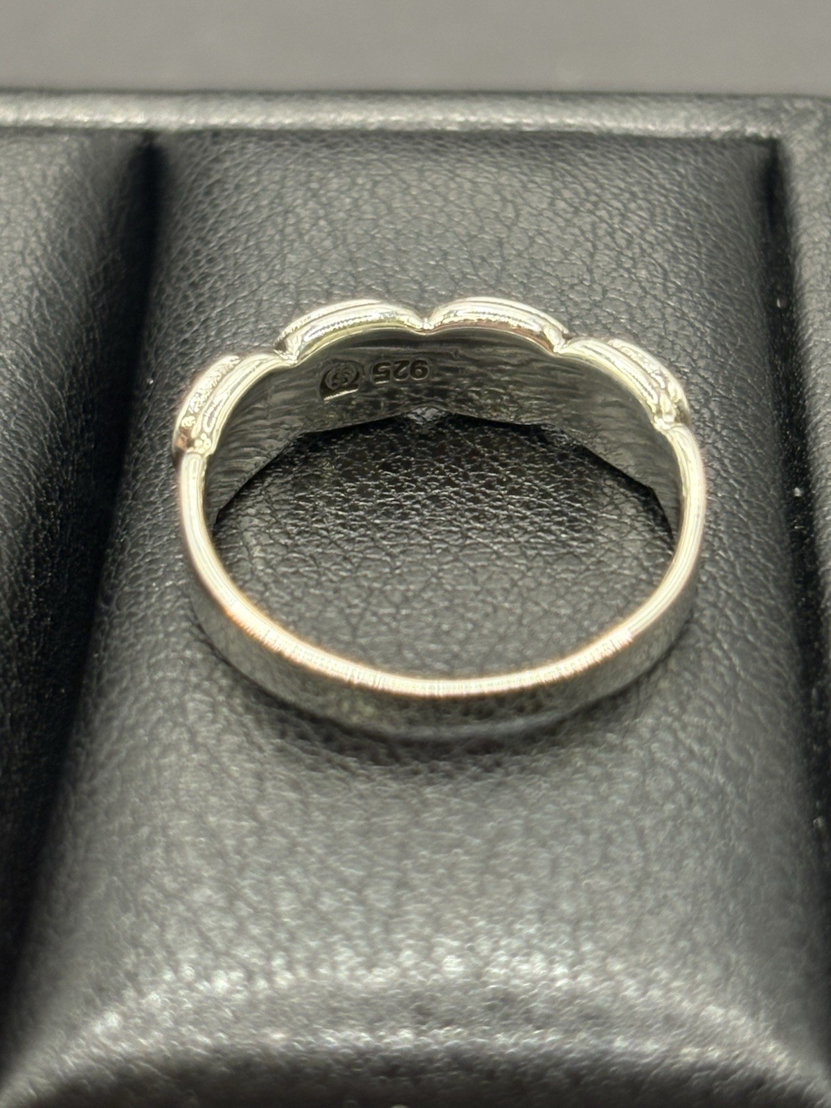 New Condition Sterling Silver Multi Genuine Gemstone Ring Size 7 G6
