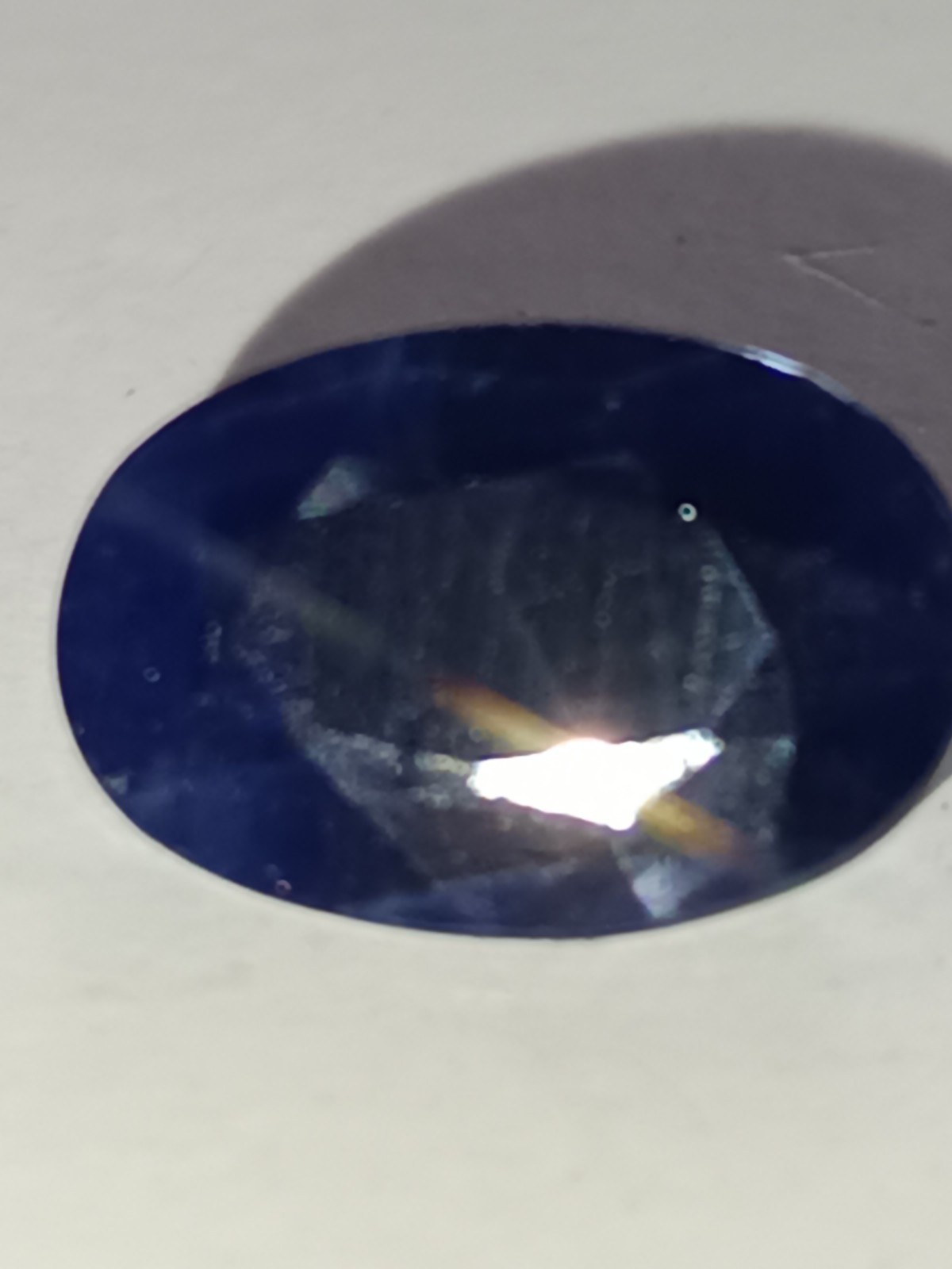 NATURAL BLUE SAPPHIRE 2.16 CT. Sri Lanka Ceylon OVAL CERTIFIED AGL ANTWERP
