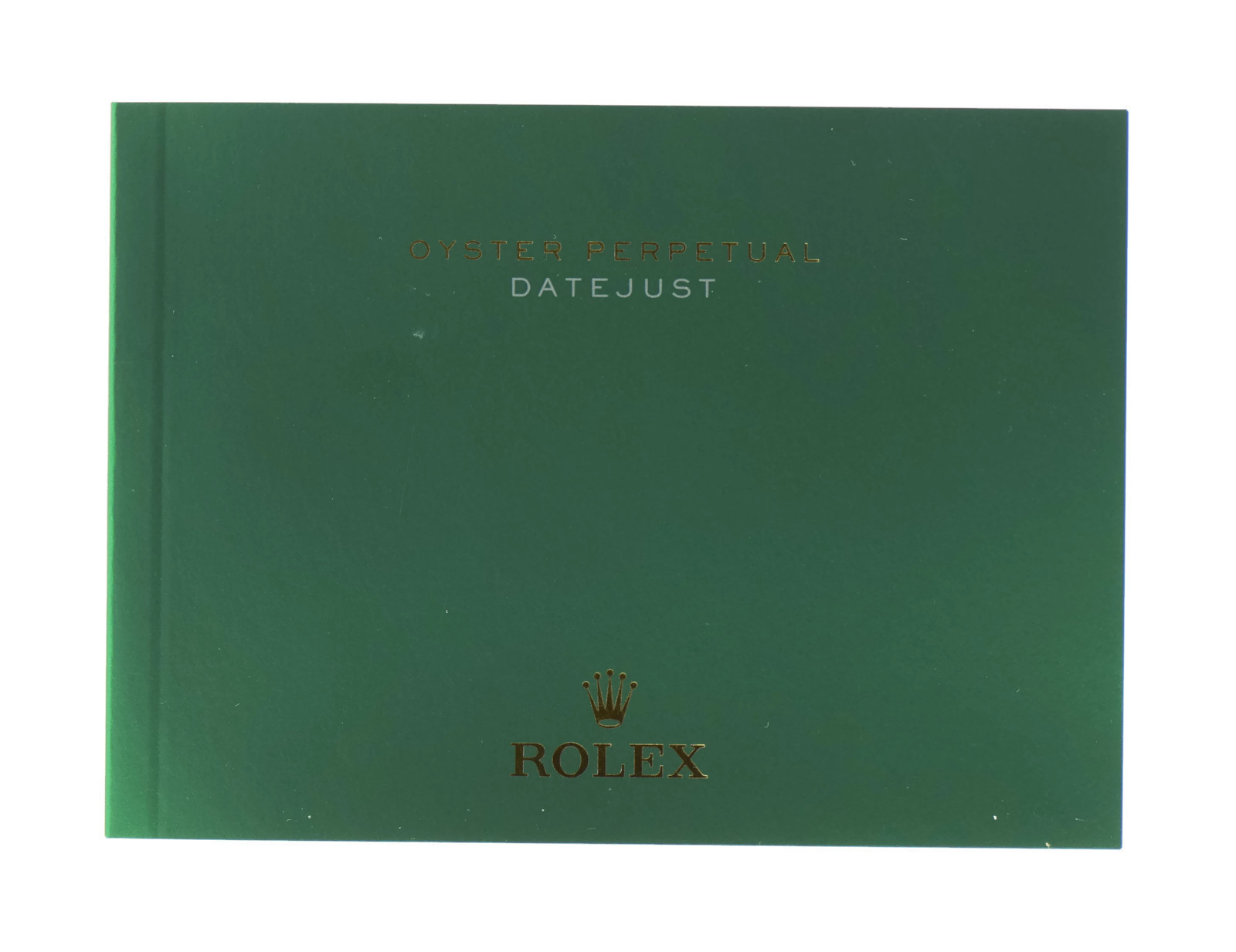 Rolex Oyster Perpetual Datejust Booklet Manual English 2021