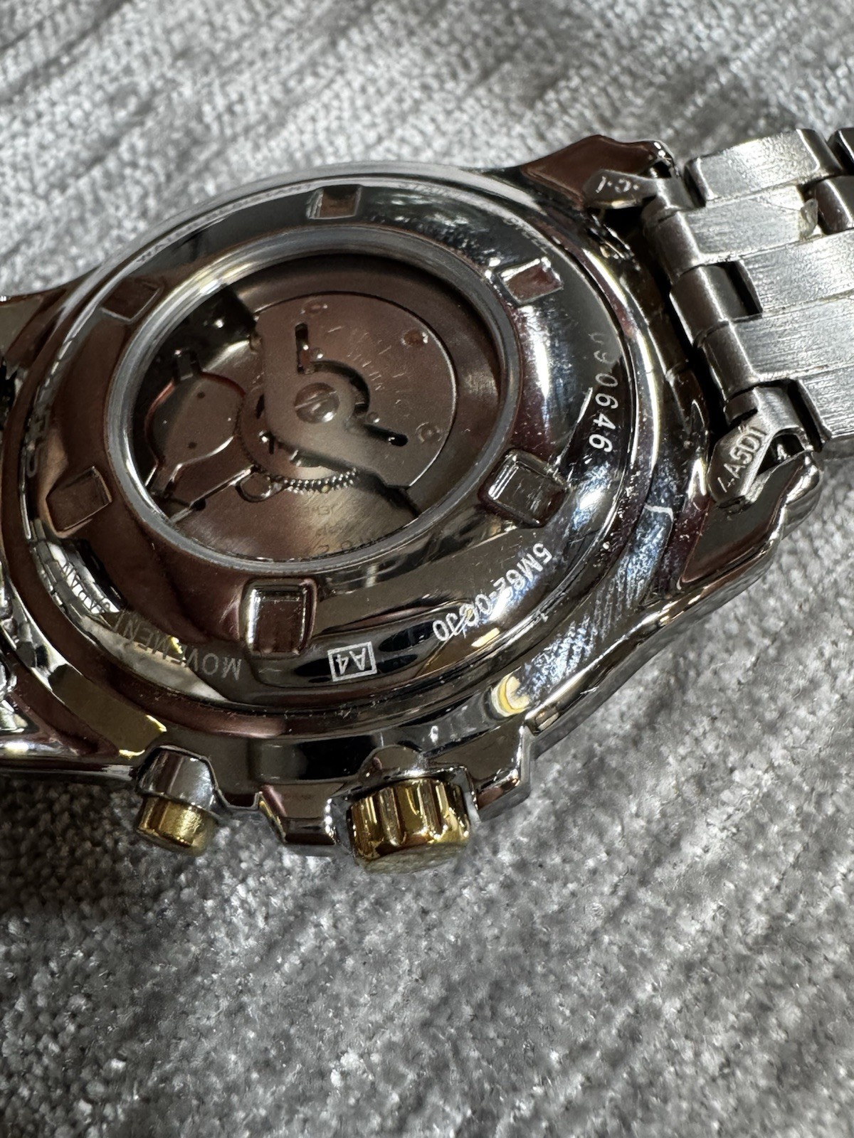 Seiko Kinetic Watch 5M62-0CJ0 Boeing Airplanes 35 Years Anniversary Retirement