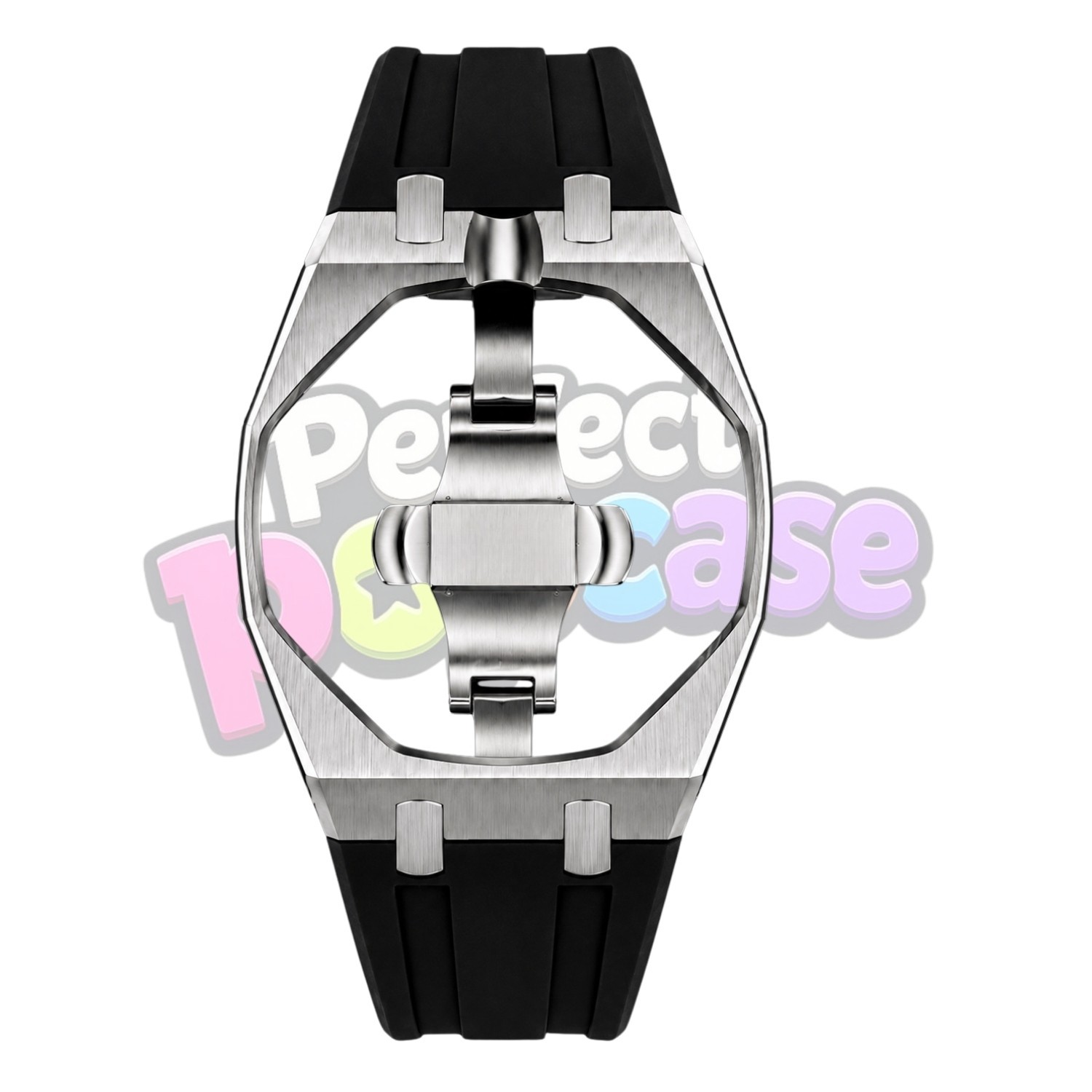 AP X Swatch Luxury Custom Case/ Band Royal Pop Swiss Luxury 316L STAINLESS STEEL
