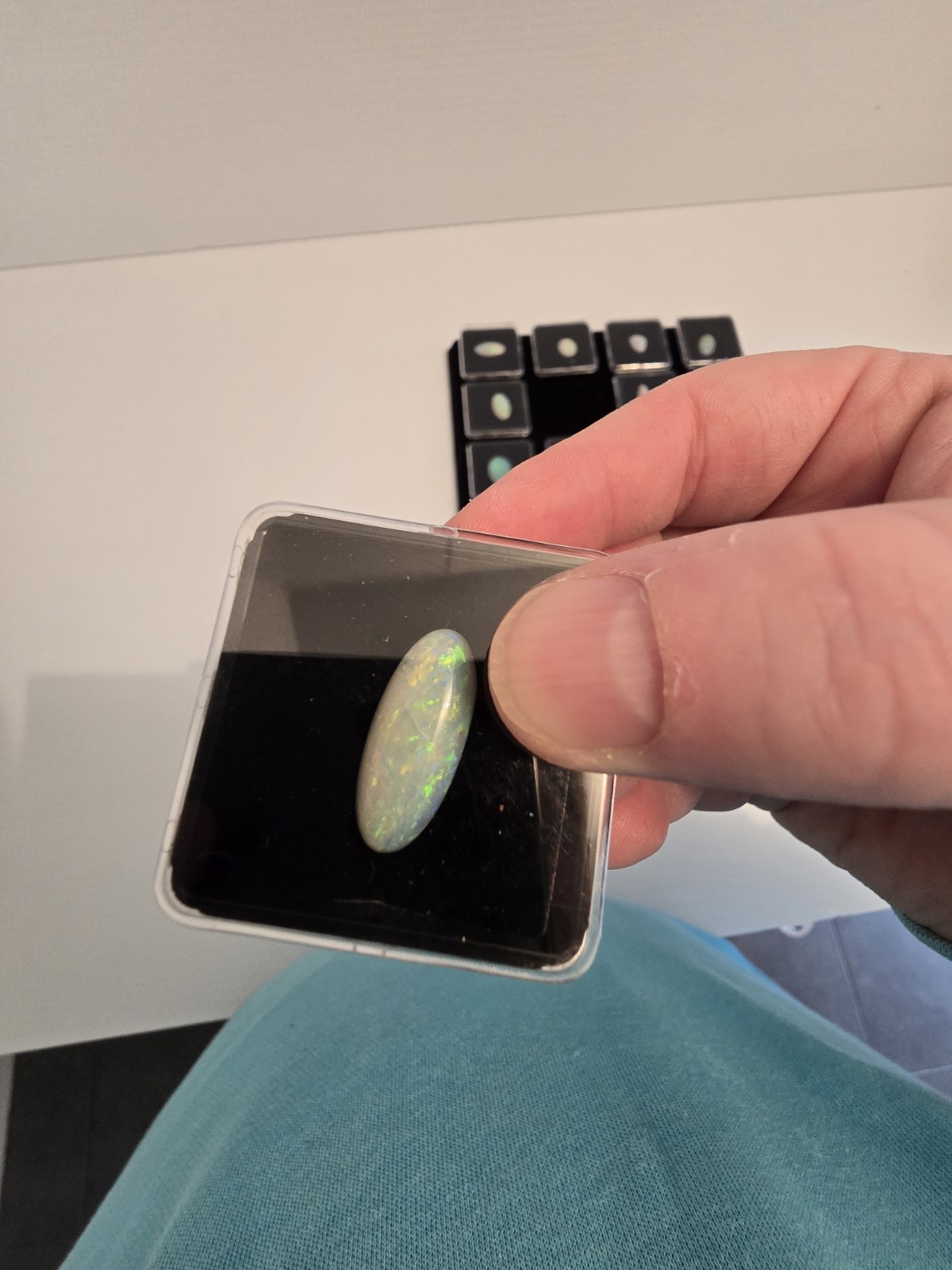 Natural Australian Solid Opal Parcel Lot 24 Pieces Valuation Certificate 40KAUD