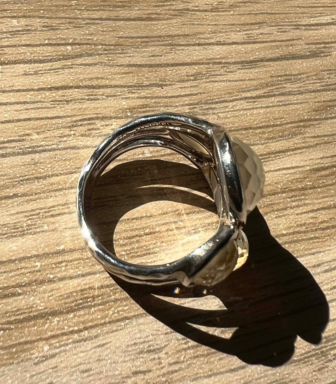 $695 Ippolita Sterling Silver MOP Cluster Rock Candy Lollipop Statement Ring 6.5