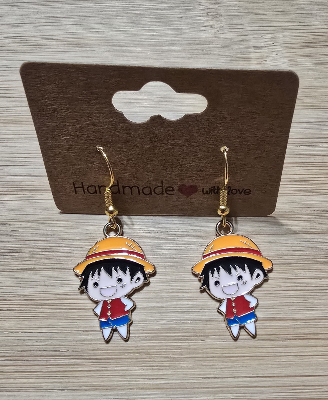 Homemade Anime One Piece Earrings